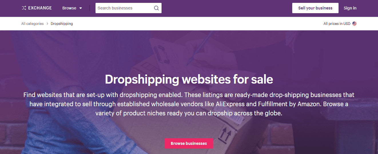 create and launch dropshipping website