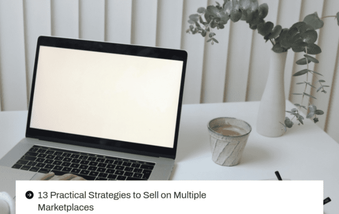 13 Action Plans for Selling on Multiple Marketplaces Successfully.